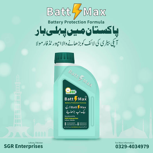 Batt⚡Max Power Flow Battery Water Ultra!