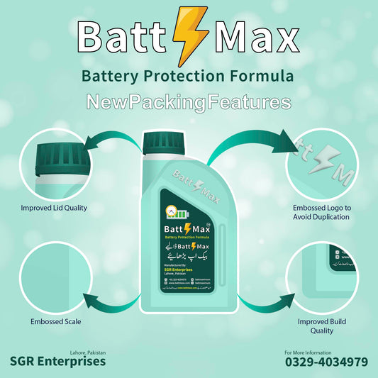 Batt⚡Max Power Flow Battery Water!