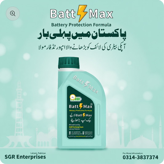 Batt⚡Max Power Flow Battery Water!